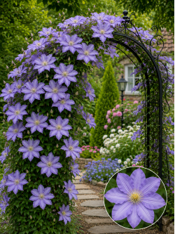 Кореневища клематису Mrs Cholmondeley
