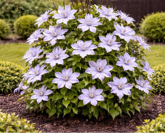 Корневища клематиса Dutch Sky