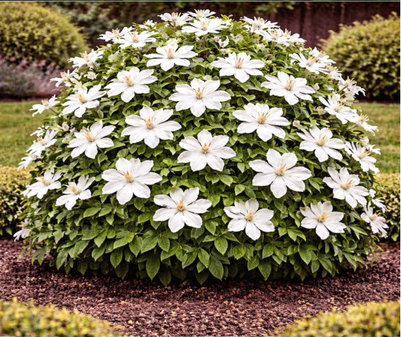 Корневища клематиса Henryi 