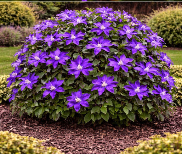 Корневища клематиса Hudson River