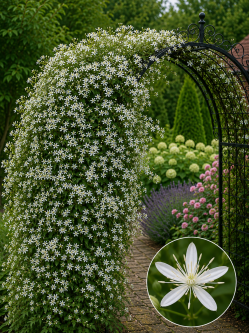 Кореневища клематису Terniflora [Maxim]