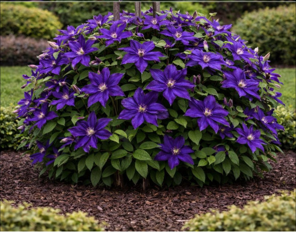 Корневища клематиса Mon Amour