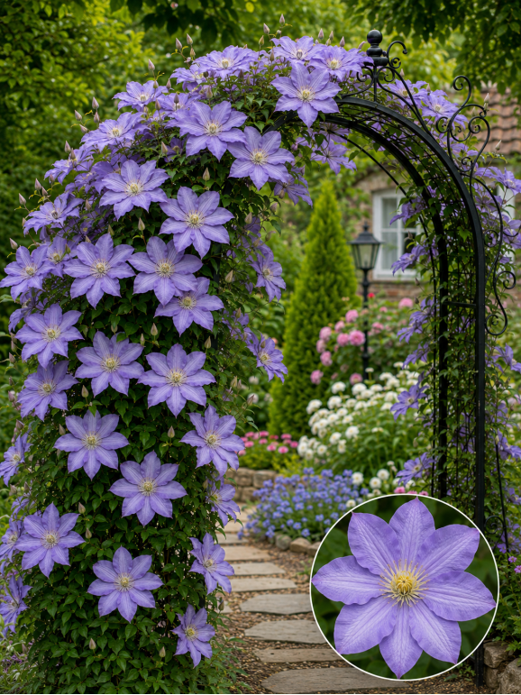 Кореневища клематису Mrs Cholmondeley