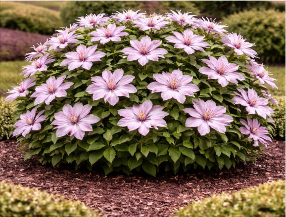 Корневища клематиса Omoshiro