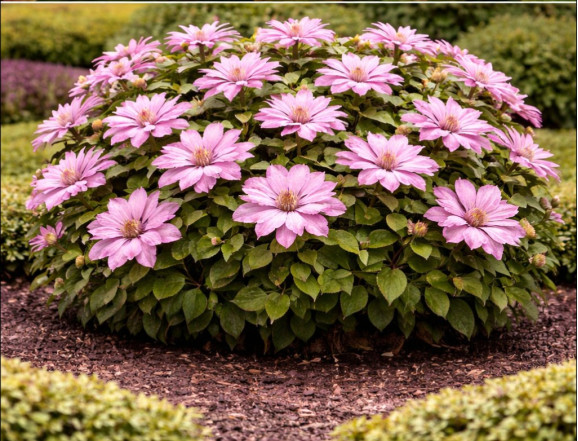 Корневища клематиса Pink Passion