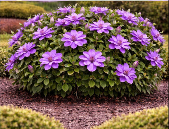 Корневища клематиса Semu