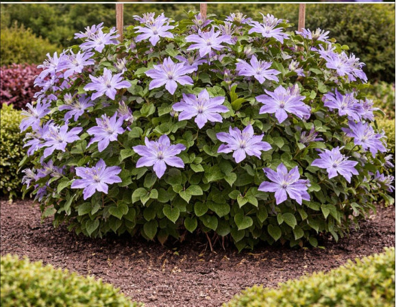 Корневища клематиса Star River