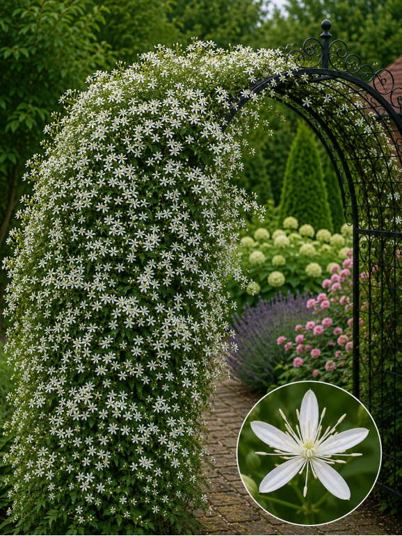 Кореневища клематису Terniflora [Maxim]