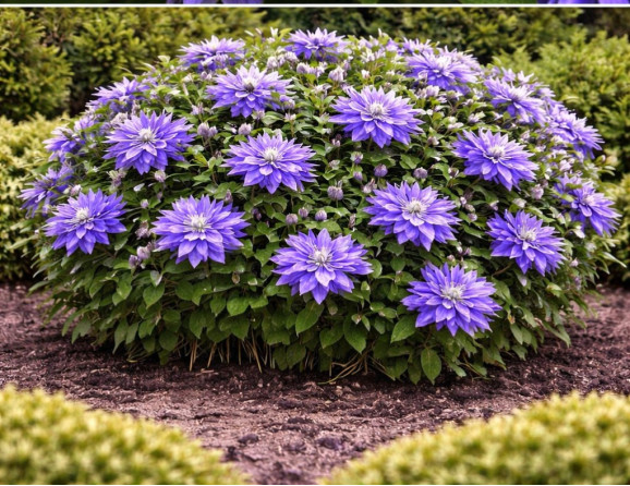 Корневища клематиса Teshio