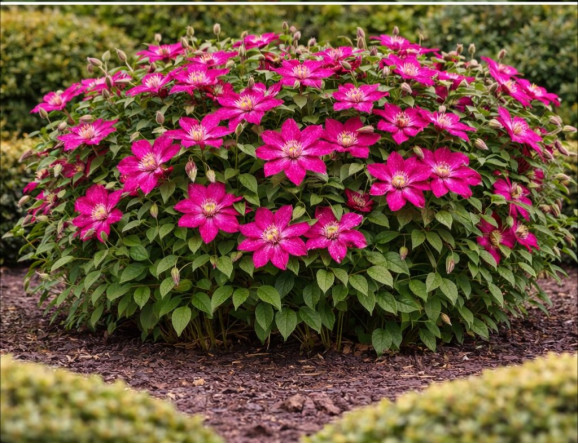 Корневища клематиса Ville de Lyon