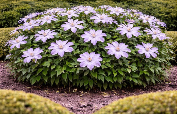 Корневища клематиса Yvette Houry